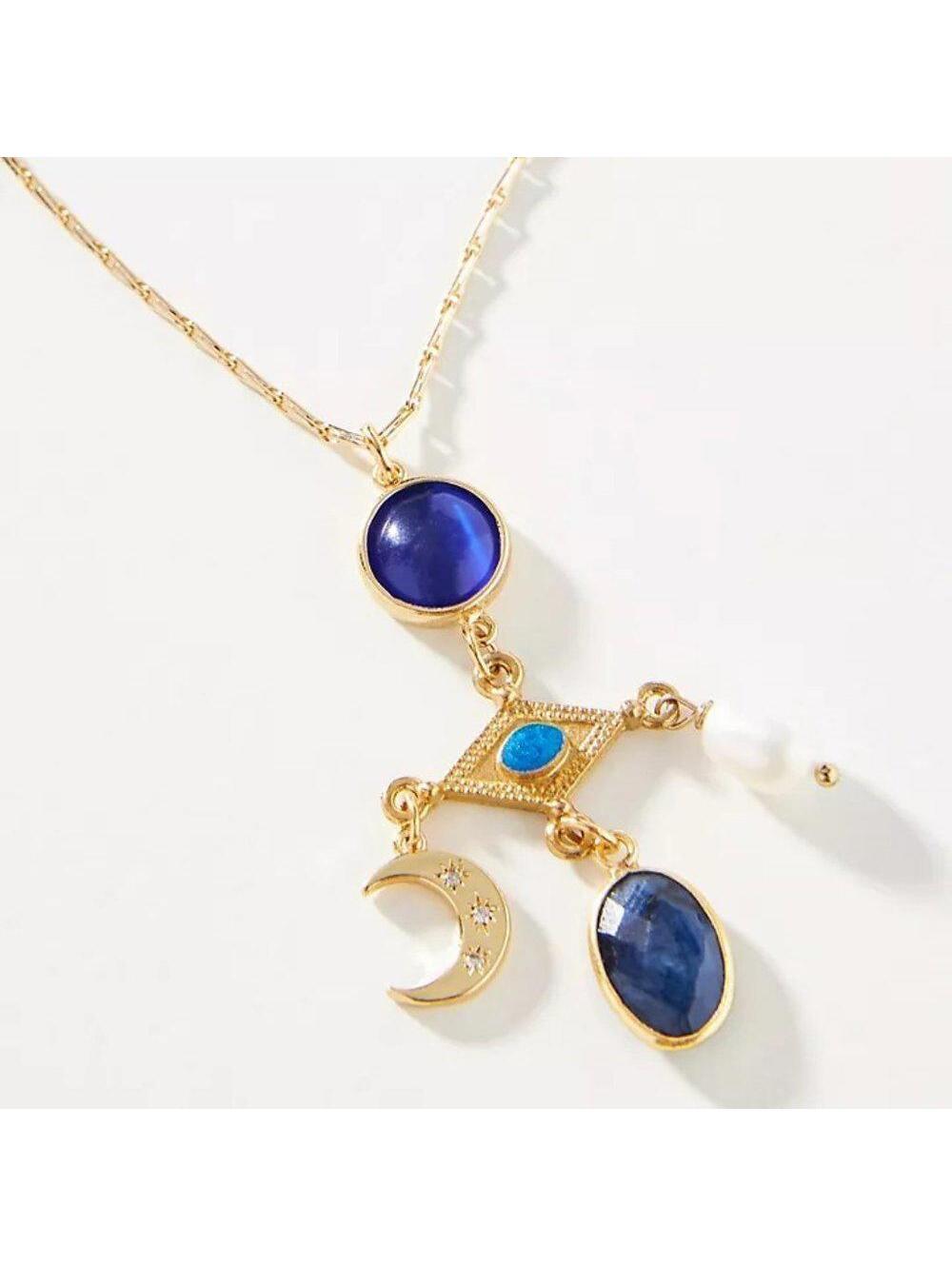 Anthropologie Ayana Designs Abigail Pendant Necklace
